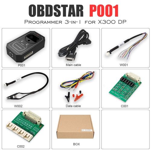 OBDSTAR P001 Programmer Plus Converter for X300 DP/X300 DP Plus