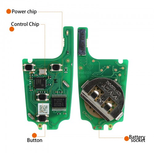 Xhorse XNBU01EN Wireless Remote Key Buick Flip 4 - Image 4