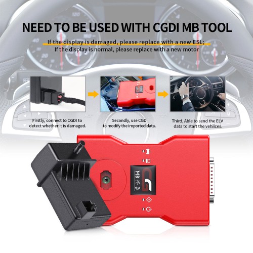 CGDI ELV Simulator Renew ESL for Benz W204 W207 W212 with CGDI MB Benz Key Programmer - Image 2