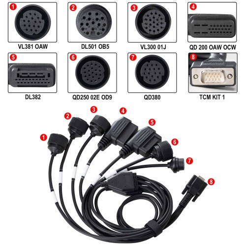 OBDStar - VW 7-in-1 TCM Kit Support ECU Clone / Read MAP - For DC706 and Other Tools - Image 3