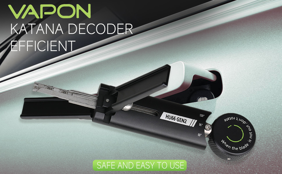 Vapon Katana Decoder HU66 gen2 Quick Opening Doors Tool for Car - Image 6