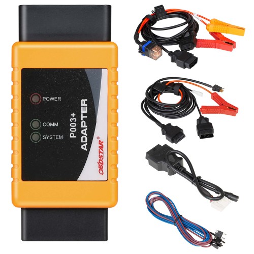 OBDSTAR P003+ Adapter Full Package with TOYOTA 8A Cable + Ford All Key Lost Cable - Image 3