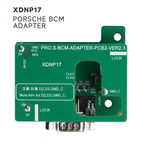 XDNP17GL - Solder-Free Porsche BCM Adapter for VVDI Mini PROG, Key Tool Plus (Xhorse) - Image 5
