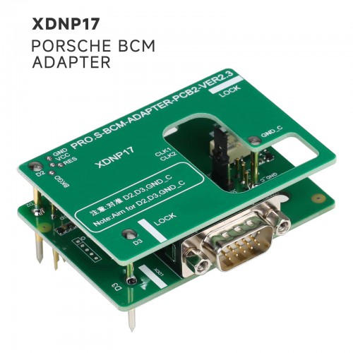 XDNP17GL - Solder-Free Porsche BCM Adapter for VVDI Mini PROG, Key Tool Plus (Xhorse) - Image 3