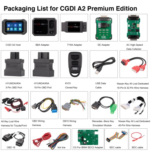 CGDI A2 Key Programmer Full Version with Benz Authorization - Image 5