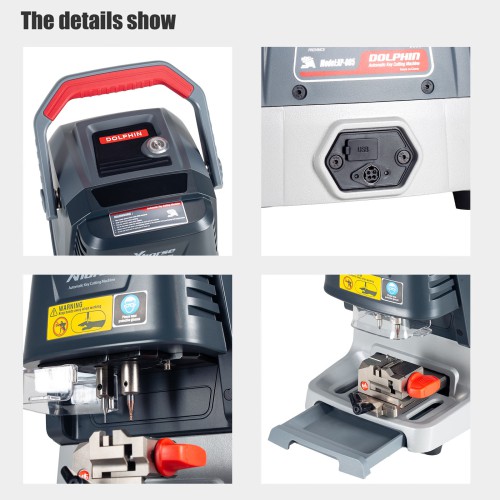 Xhorse - Condor XC Dolphin XP-005 - High Sec Portable Key Cutting Machine - Built-in Battery - Image 2