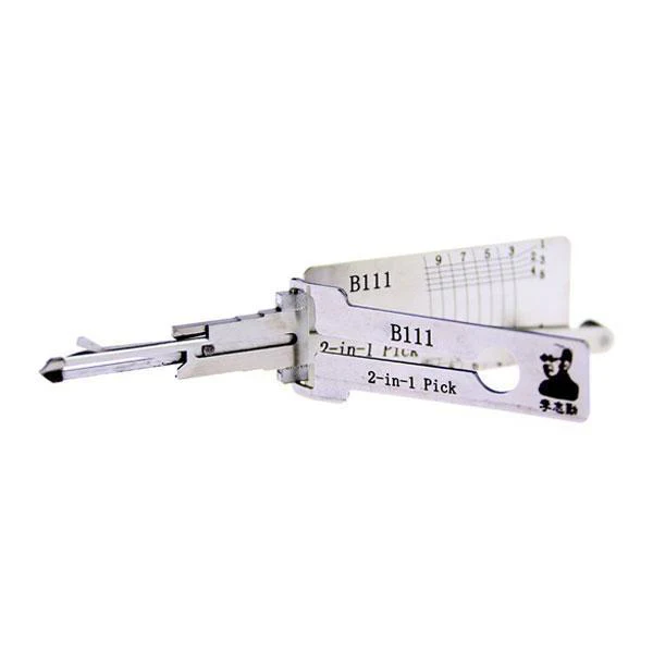 Original Lishi B111 for GM Warded 2 in 1 Pick Decoder Anti Glare
