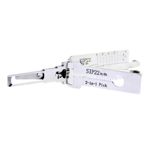 ORIGINAL LISHI - SIP22 Fiat Lancia Iveco / 2-In-1 Pick & Decoder / Twin Lifter / AG