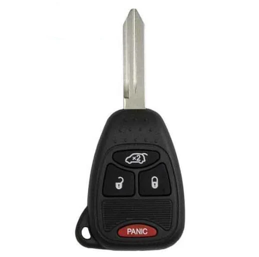 2004-2016 Chrysler Dodge Jeep / 4-Button Remote Head Key / OHT692427AA (AFTERMARKET)