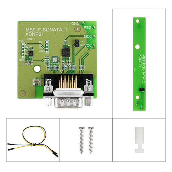 XDNP21GL - Solder-Free Hyundai Sonata Dashboard MB91F Adapter for VVDI Mini PROG, Key Tool Plus (Xhorse) - Image 4