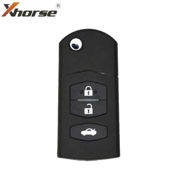 Mazda Style / 3-Button Universal Remote Key for VVDI Key Tool (Wired) / XKMA00EN