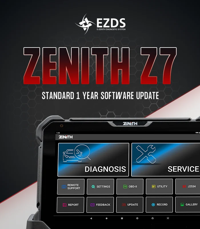 EZDS Zenith Z5/Z7 Standard Diagnostic Kit 1 Year Software Update - Image 2