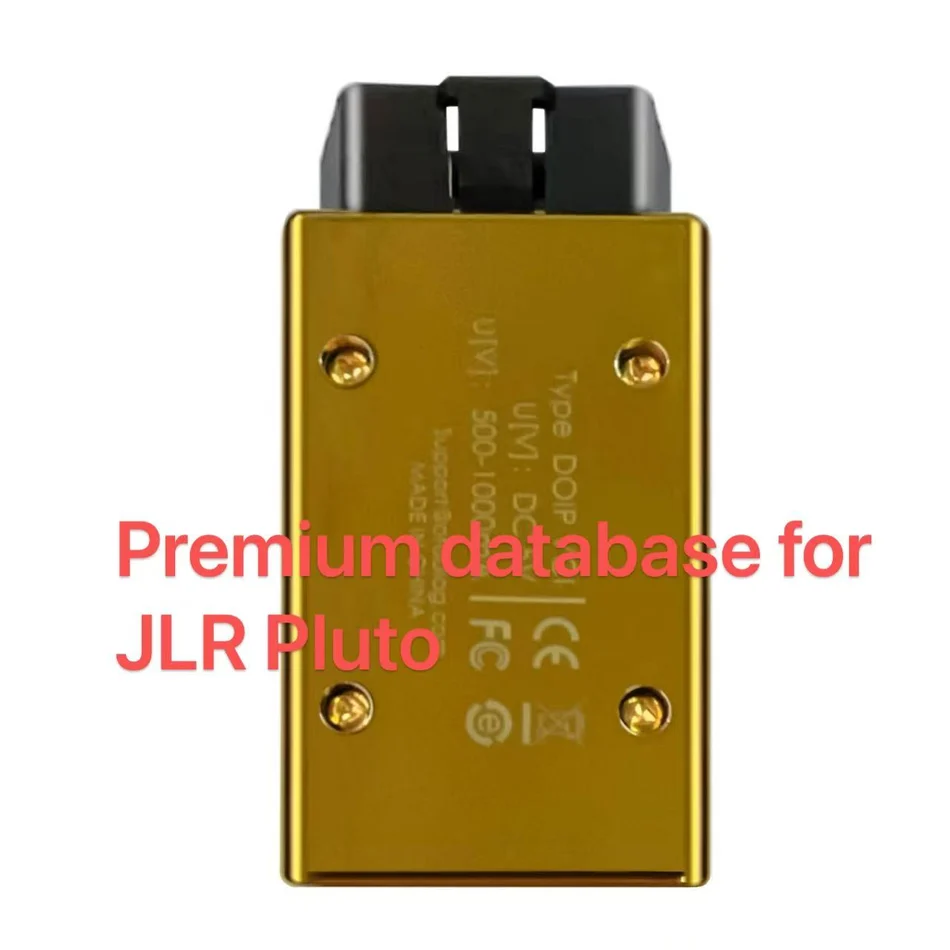 Premium Database pluto JLR 2023-2026 for JLR Pluto