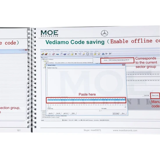 BENZ VEDIAMO BOOK BY MOE DIATRONIK VEDIAMO ENGINEER SYSTEM TRAINING BOOK VEDIAMO - Image 3