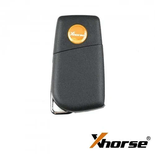Xhorse - Toyota Style / 4-Button Universal Remote Flip Key for VVDI Key Tools (Wired) / XKTO12EN - Image 3