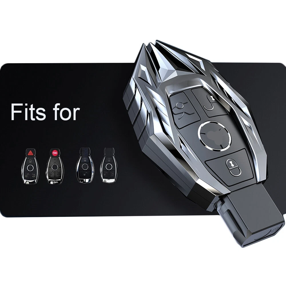 Mercedes Benz CLA CLS CLK GLK GLA AMG GL ML SL SLK Car Key Fob Cover Case - Image 2